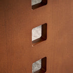 Table à manger rectangulaire Auberta