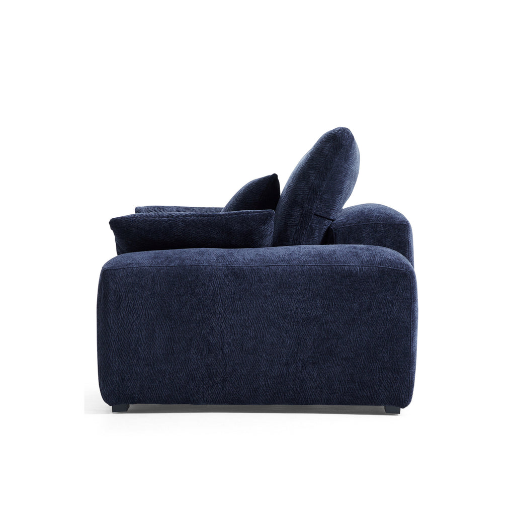 Le fauteuil bleu marine Empress
