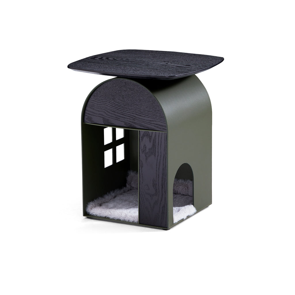 Lit pour animal de compagnie avec table d'appoint Dormeus