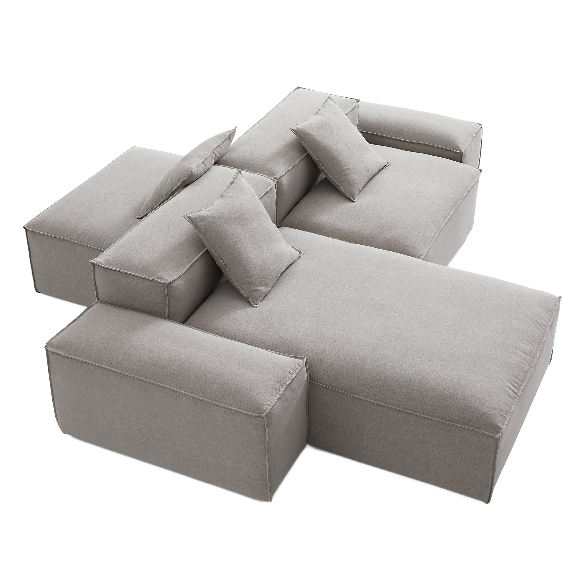 Canapé sectionnel double face Freedom Modular Beige