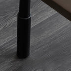 Lit en cuir de pain d'érable