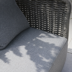 Ensemble de canapés d'extérieur en osier Laguna avec coussins