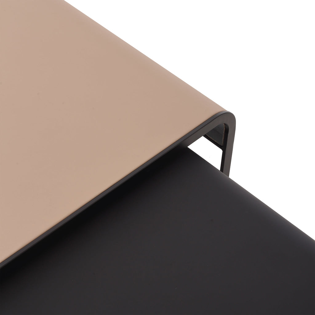 Ensemble de tables basses Duo moderne