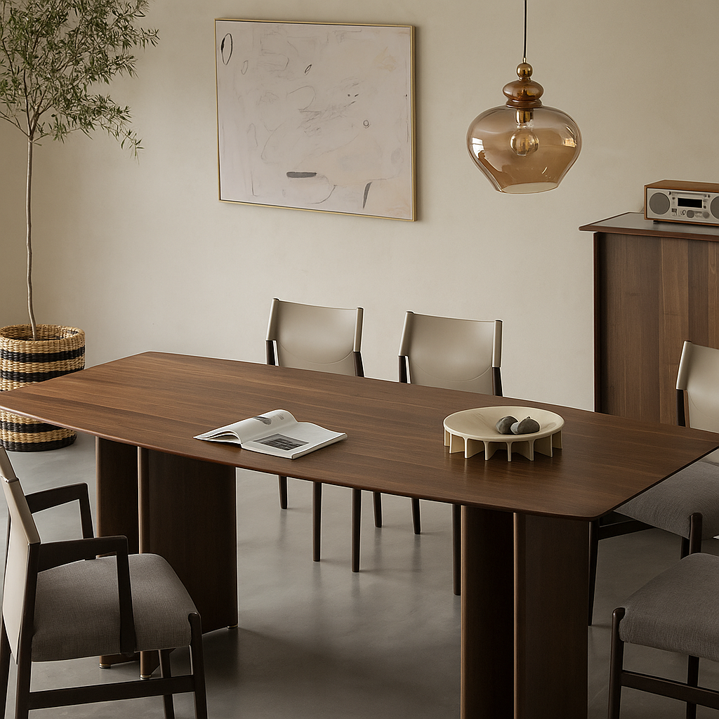 Table à manger rectangulaire Erie