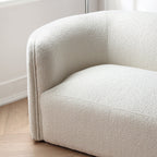 Canapé blanc Wabi-Sabi Crescent Bay