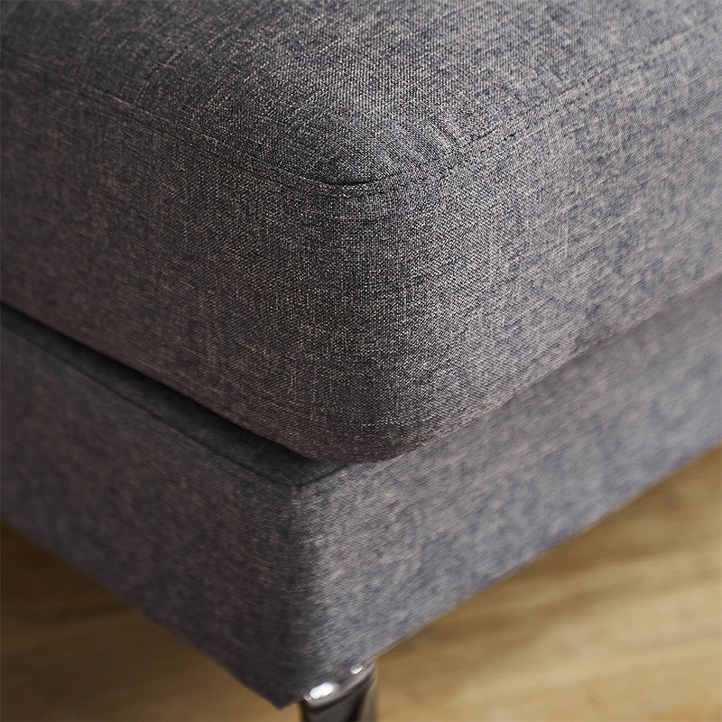 Canapé modulable courbé bicolore Peanut