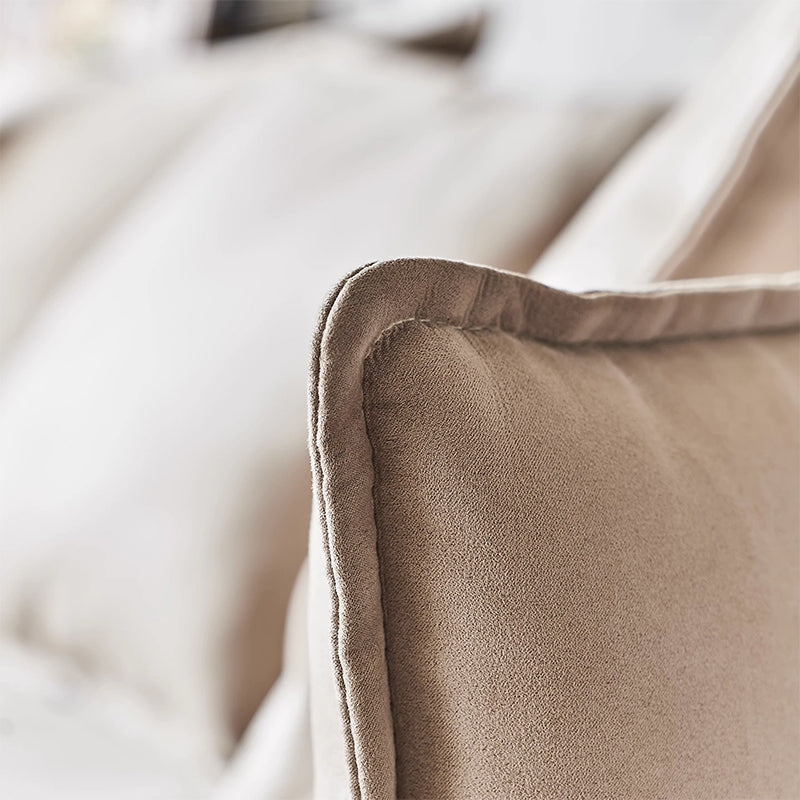 Canapé 3 places en velours kaki Filippo