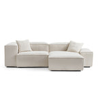 Canapé sectionnel modulaire beige Freedom