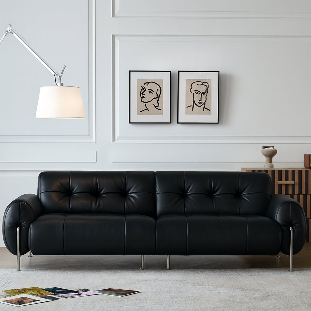 Interdiction des canapés en cuir vintage