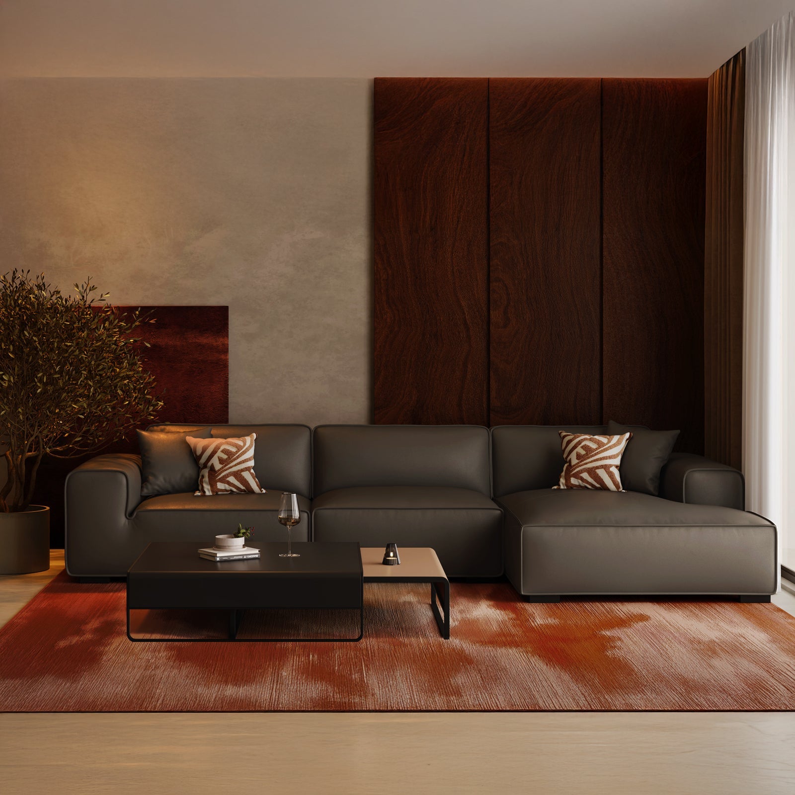 Ensemble de tables basses Duet