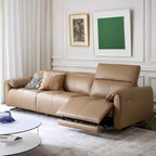 Canapé inclinable en cuir Armonia