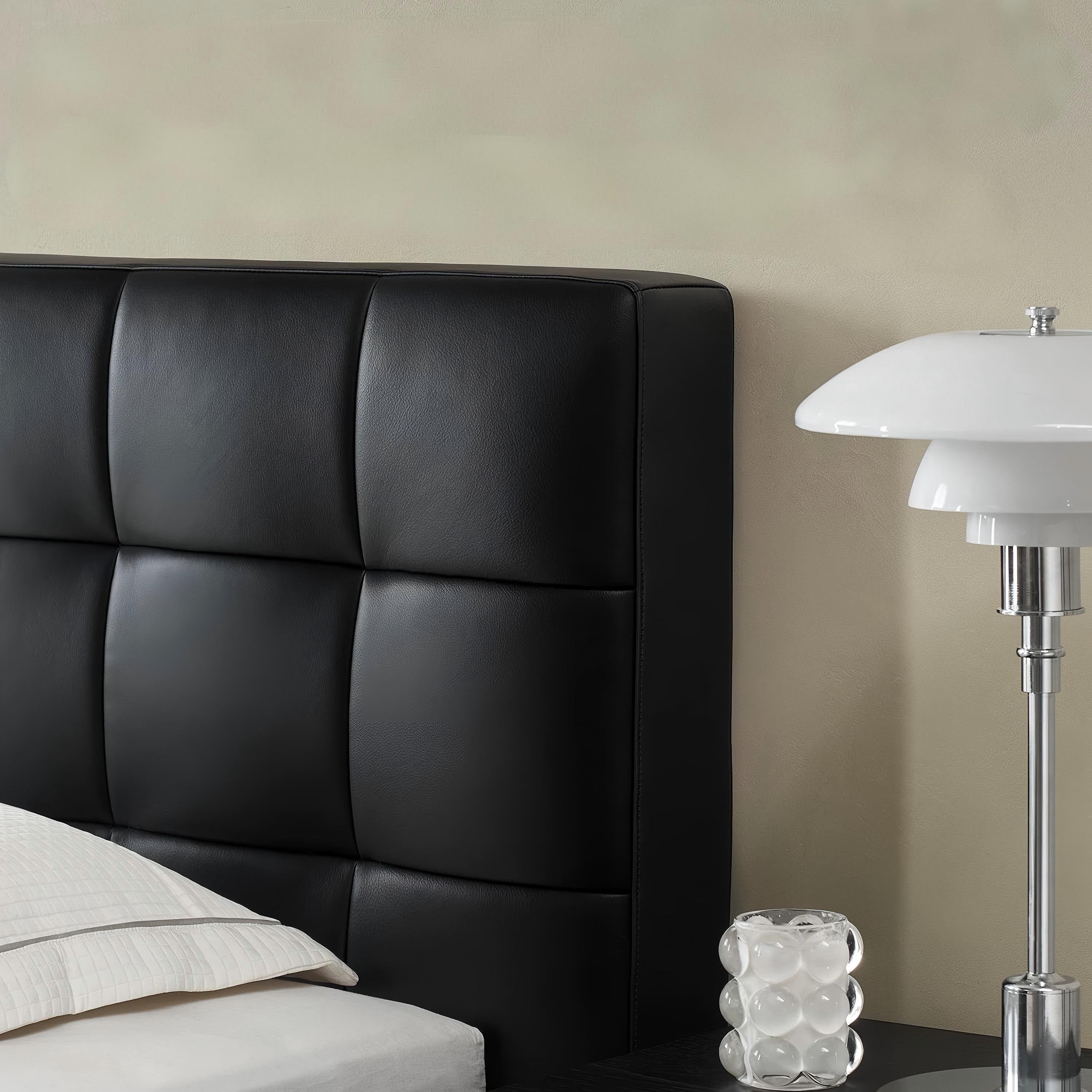 Lit en cuir Sugar Cube