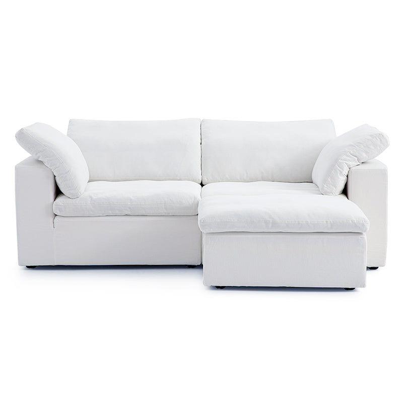 Canapé et pouf Tender Wabi-Sabi gris