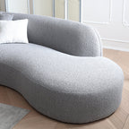 Canapé blanc Wabi-Sabi Crescent Bay