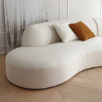 Canapé blanc Wabi-Sabi Crescent Bay