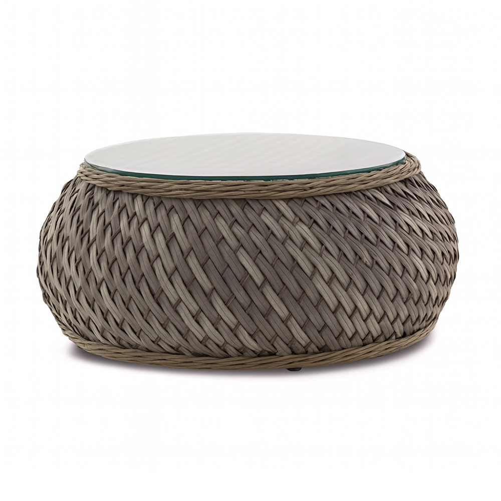 Ensemble de salon de jardin tissé Strafford avec coussins