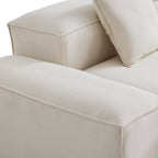 Canapé sectionnel en U beige Freedom Modular