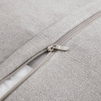 Canapé modulaire Freedom gris neuf avec pouf