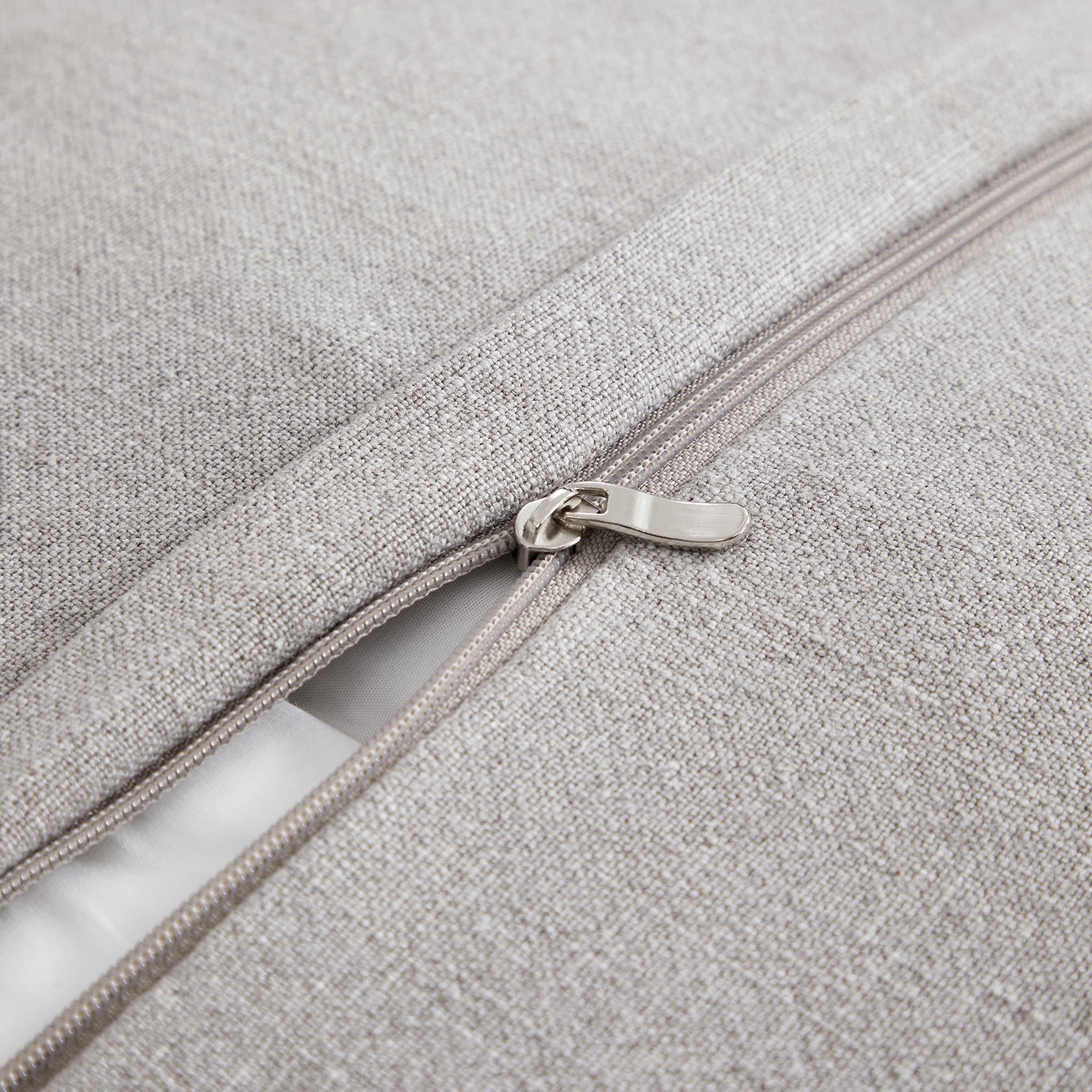 Canapé modulaire Freedom gris neuf avec pouf