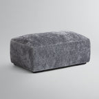 Le canapé et le pouf gris Empress