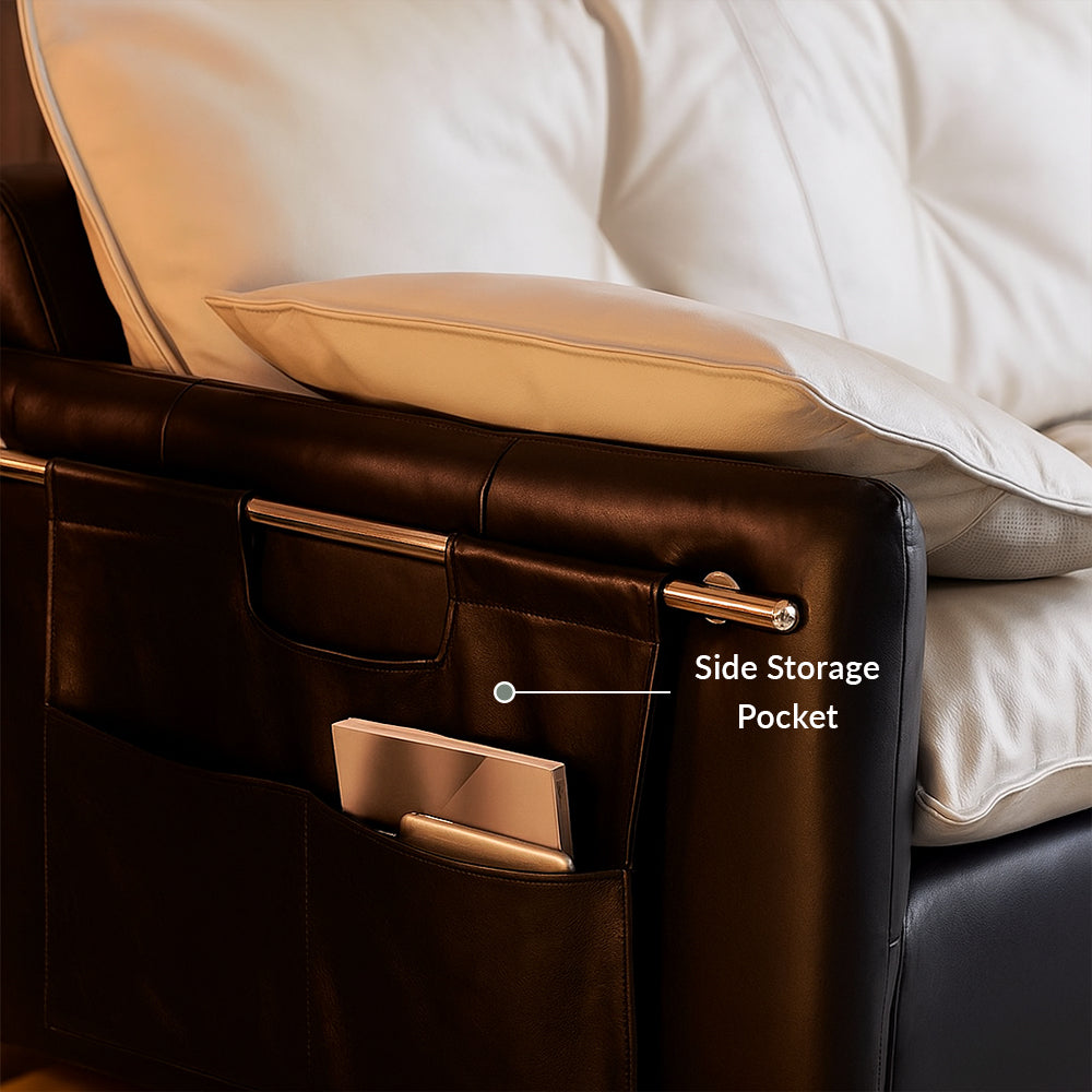 Canapé en cuir Murray