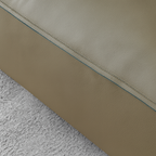 Canapé inclinable électrique Elara en cuir pleine fleur