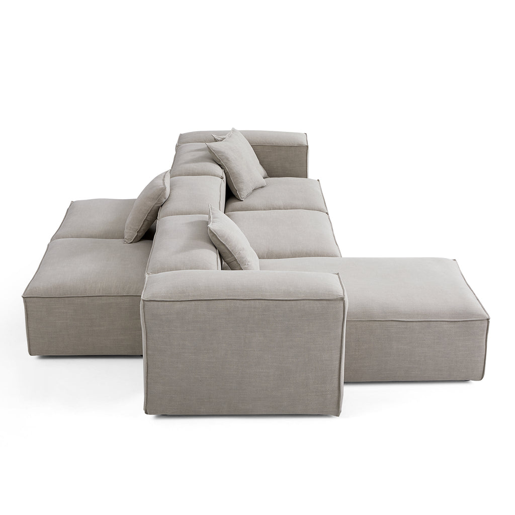 Canapé sectionnel double face Freedom Modular Beige