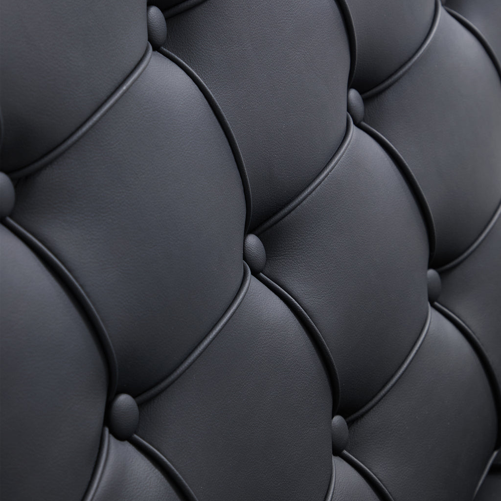 Fauteuil de salon en cuir Barcelona