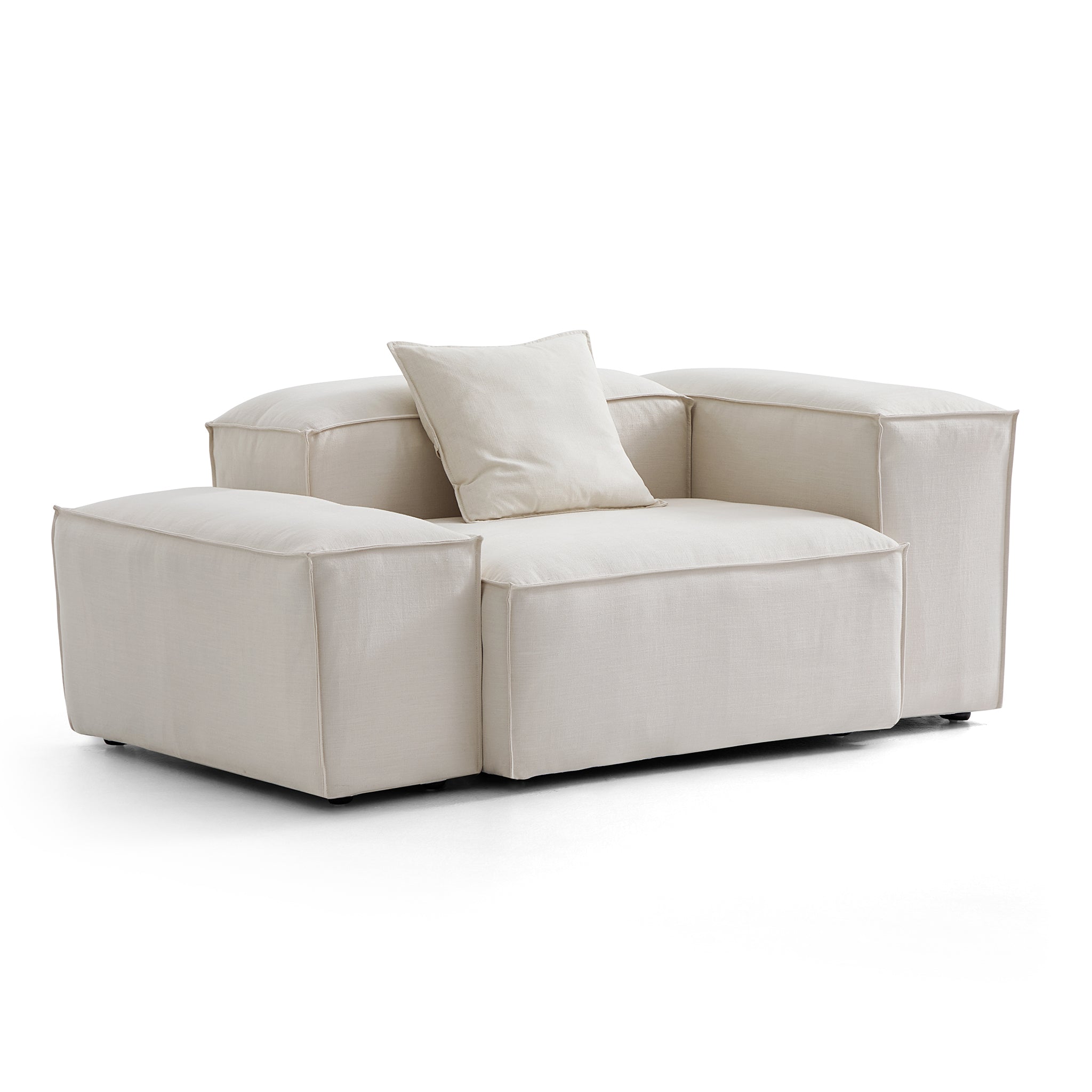 Fauteuil d'appoint modulaire Freedom beige