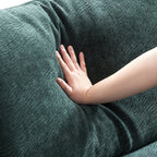 Le canapé d'angle en U bleu marine Empress