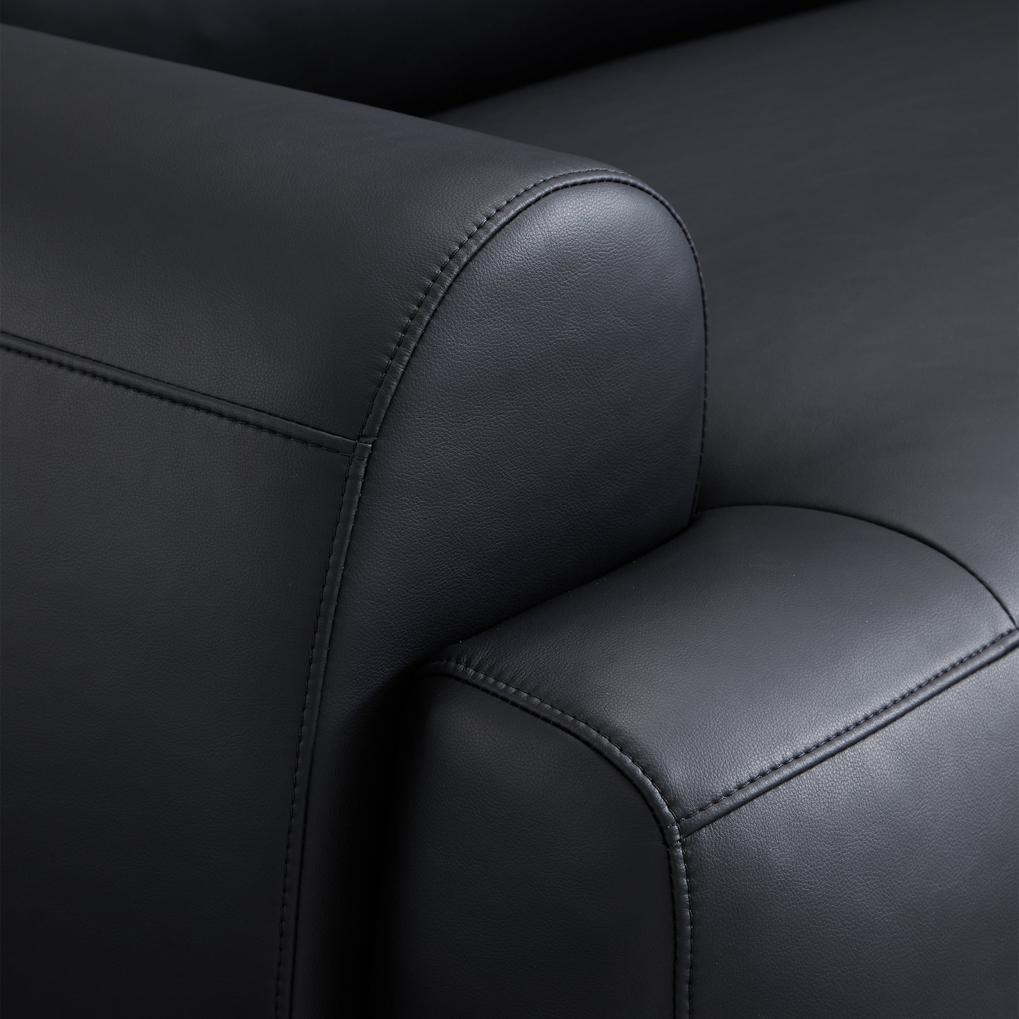 Canapé en cuir moderne Brenley