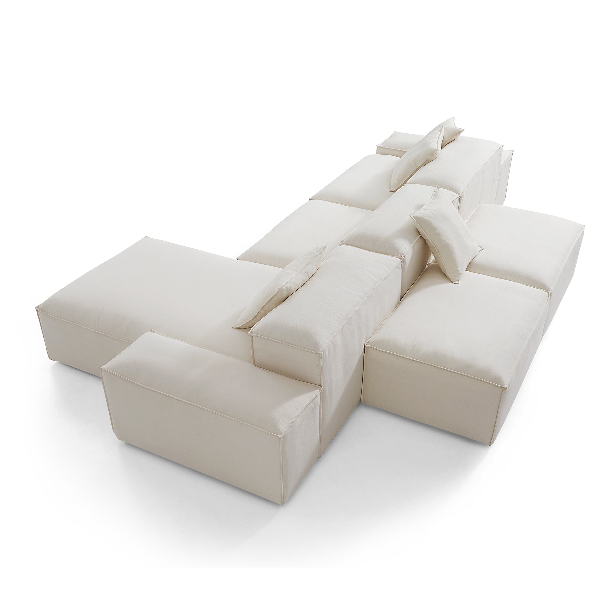 Canapé sectionnel double face Freedom Modular New Gray