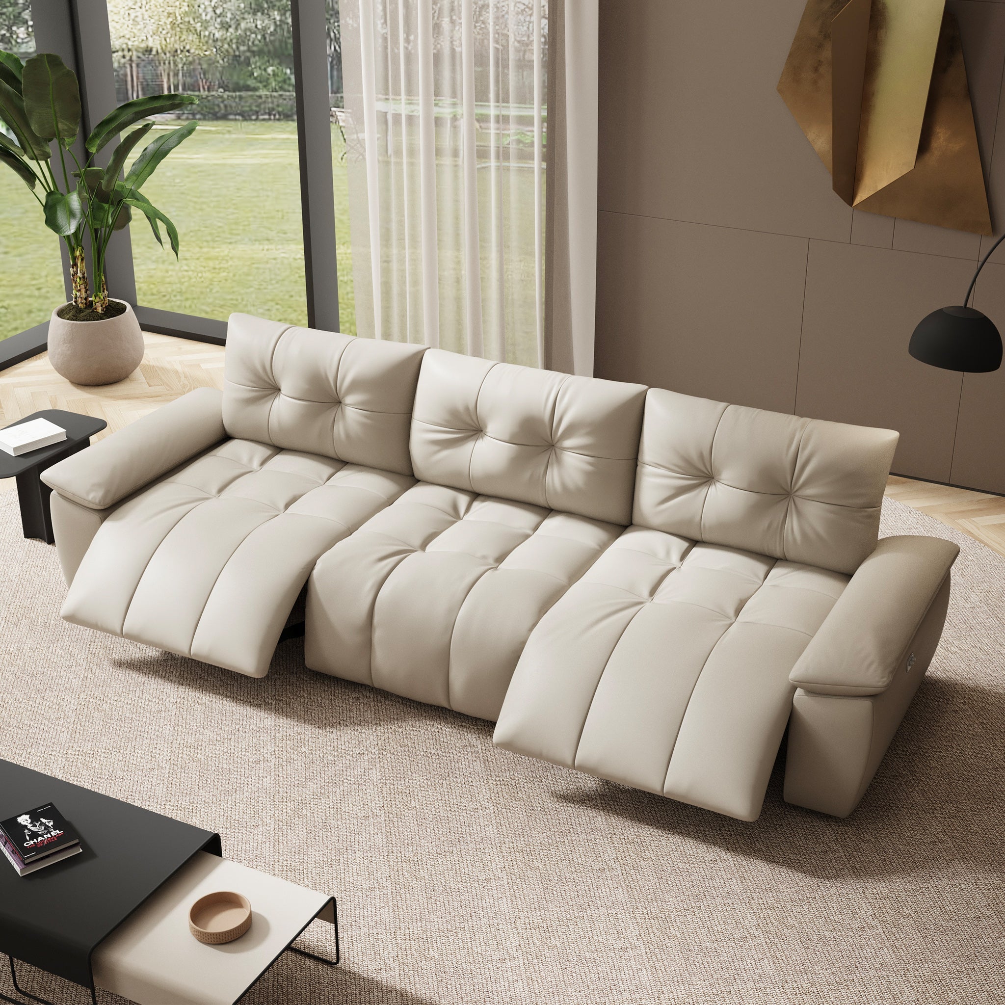 Canapé inclinable électrique Duval