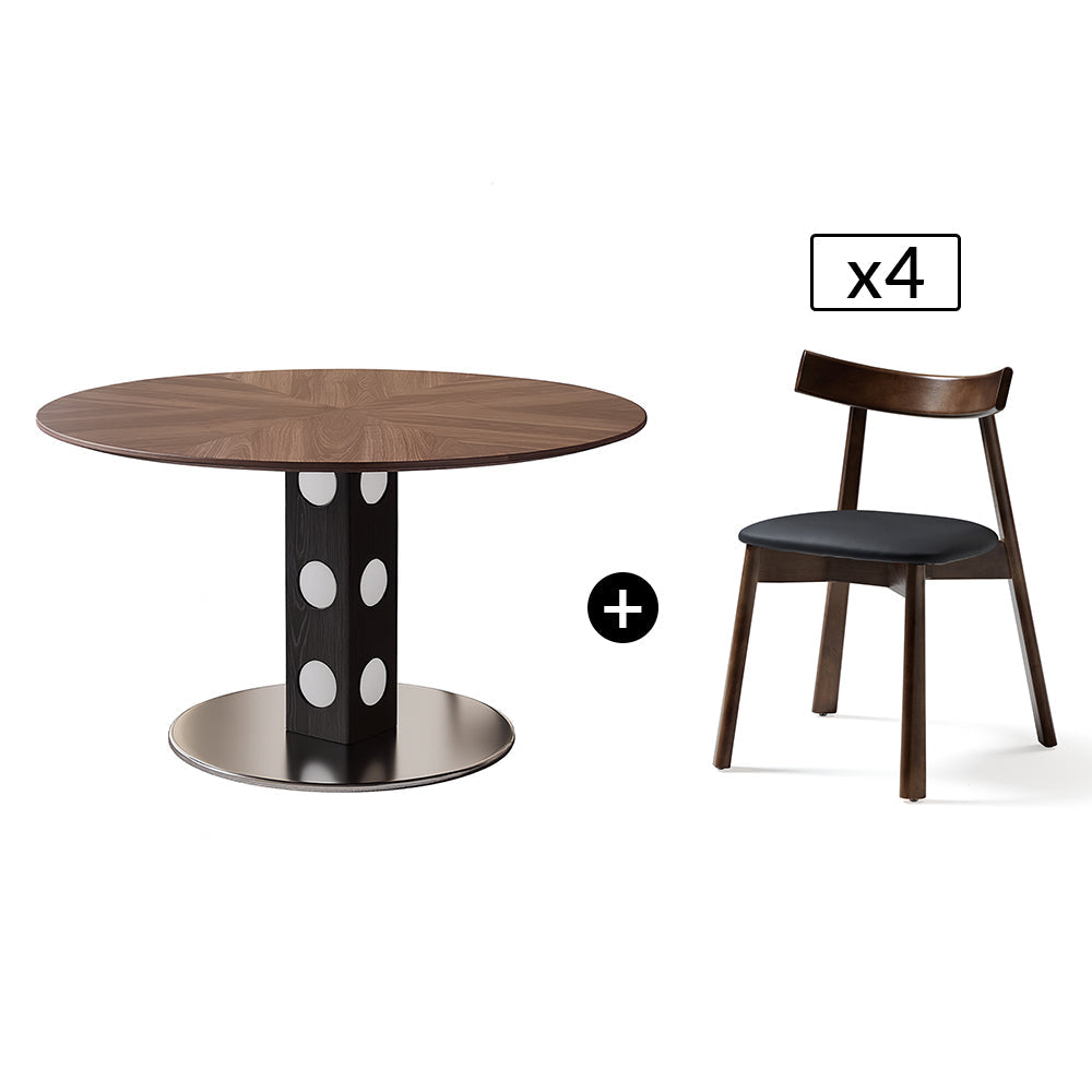 Table à manger ronde Carlo