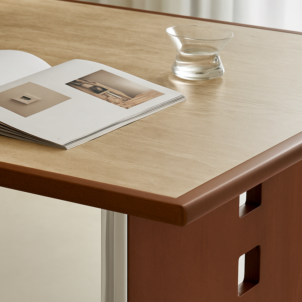 Table à manger rectangulaire Auberta