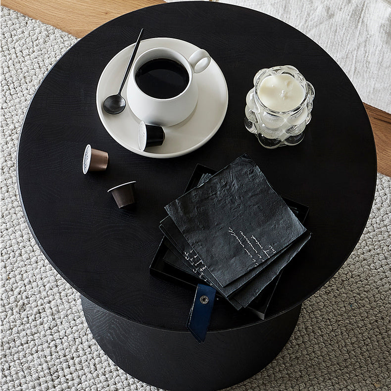 Table d'appoint en chêne en forme de cône Raven