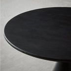 Table d'appoint en chêne en forme de cône Raven