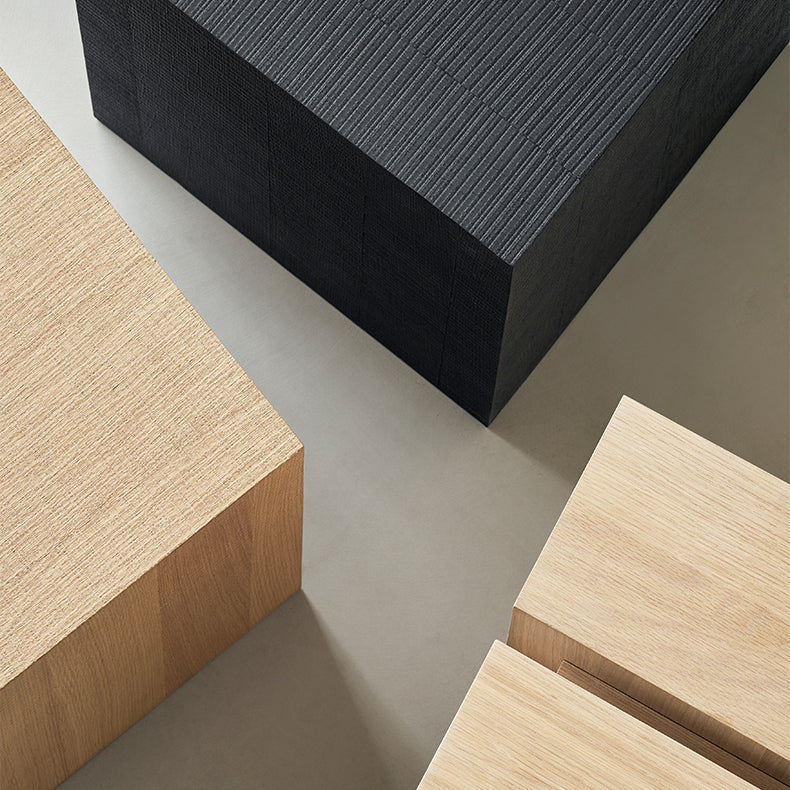 Table d'appoint Zenith Cube en chêne