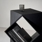 Table d'appoint en bois massif Polyhedron