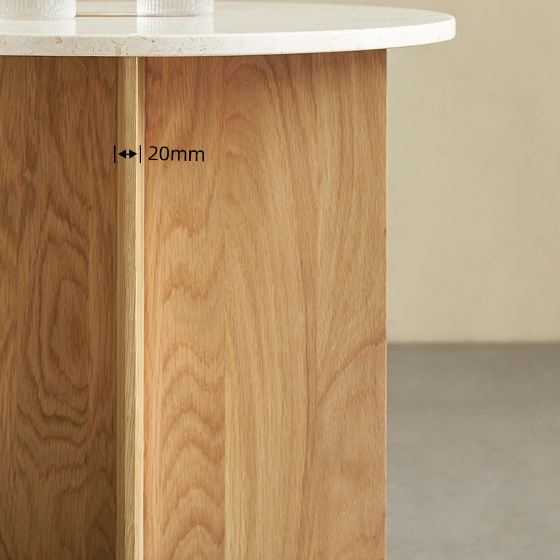 Ensemble de table basse ronde en origami