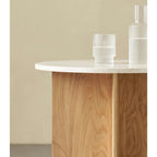 Ensemble de table basse ronde en origami