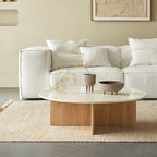 Ensemble de table basse ronde en origami