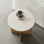 Ensemble de table basse ronde en origami