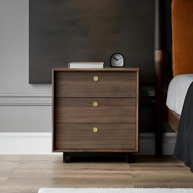 Table de chevet en racine de cèdre