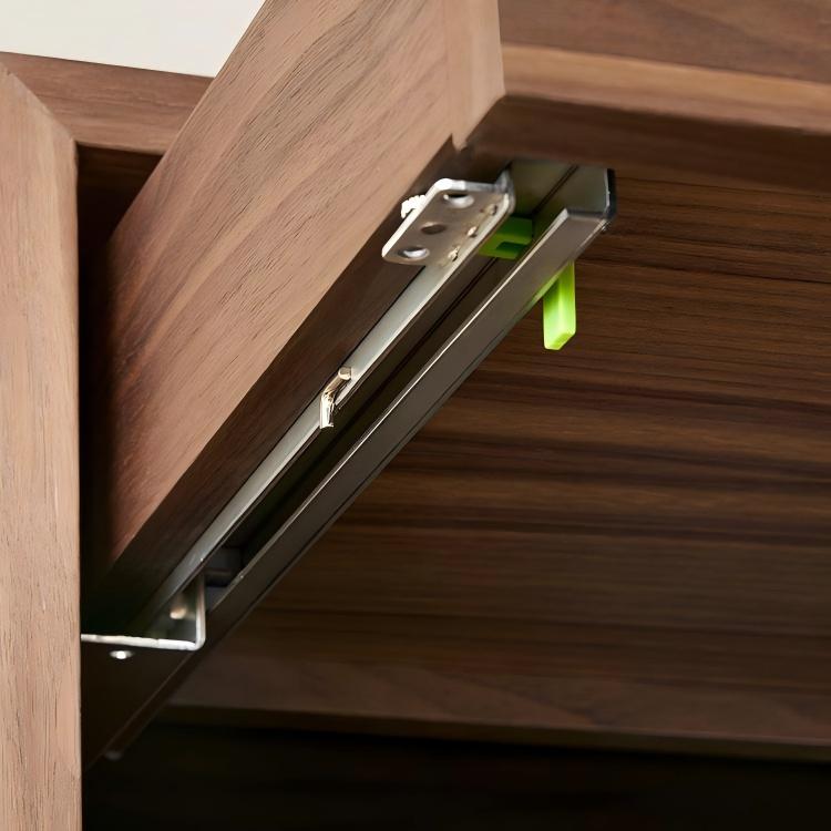 Table de chevet Breeze en noyer