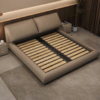 Lit en cuir Latte Bliss