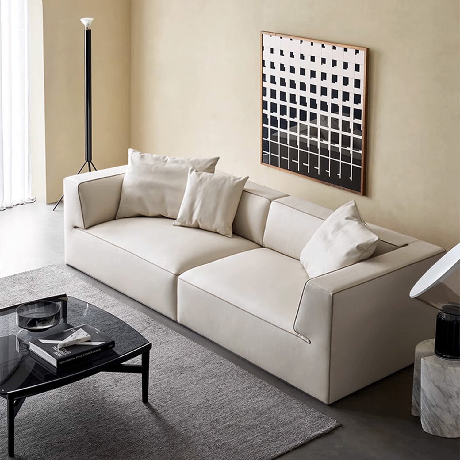 Canapé en cuir Mingle