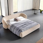 Lit de velours soufflé à l'avoine