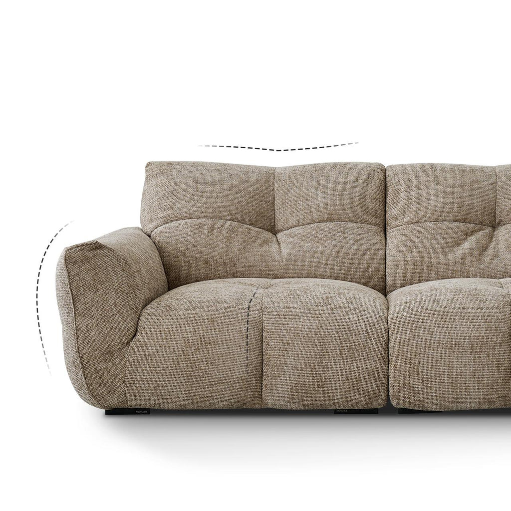 Canapé en tissu Cocoa Loaf