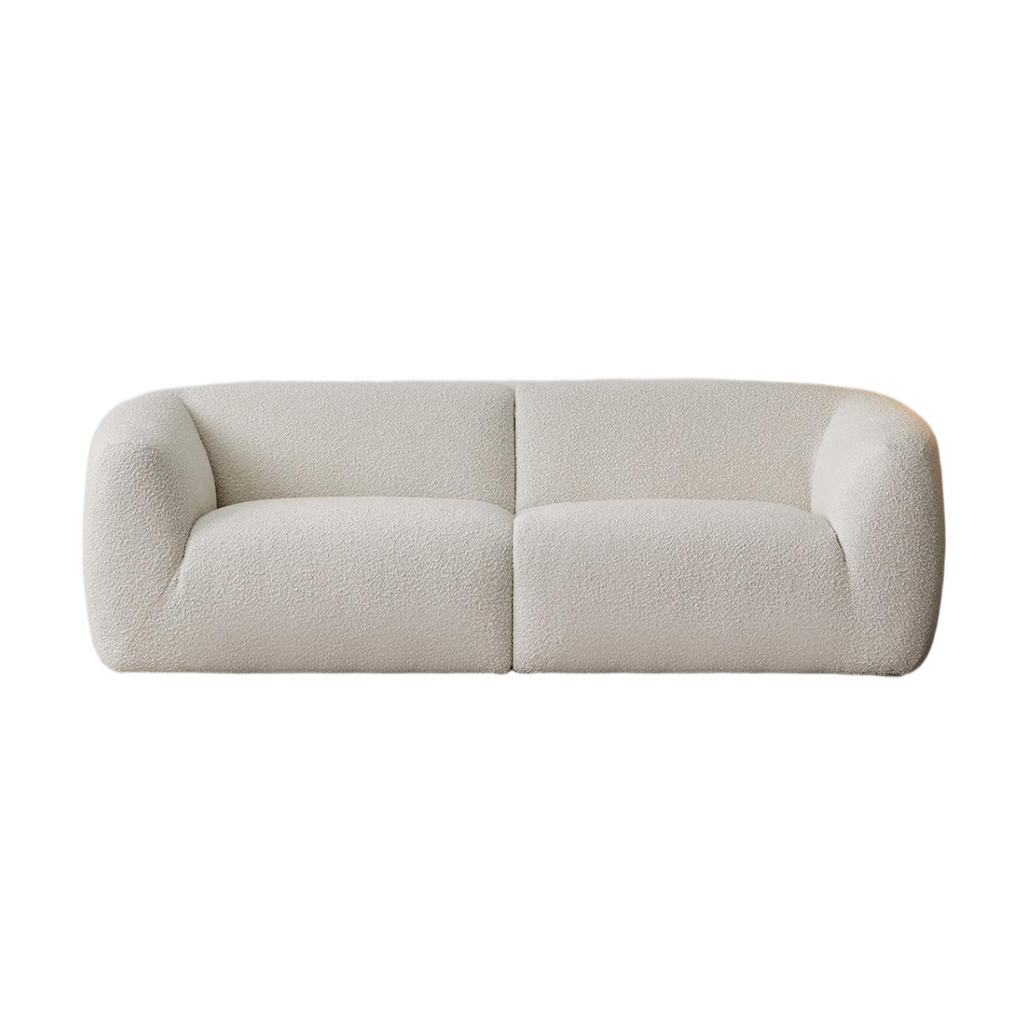 Canapé Boucle Crème Snuggle Cloud